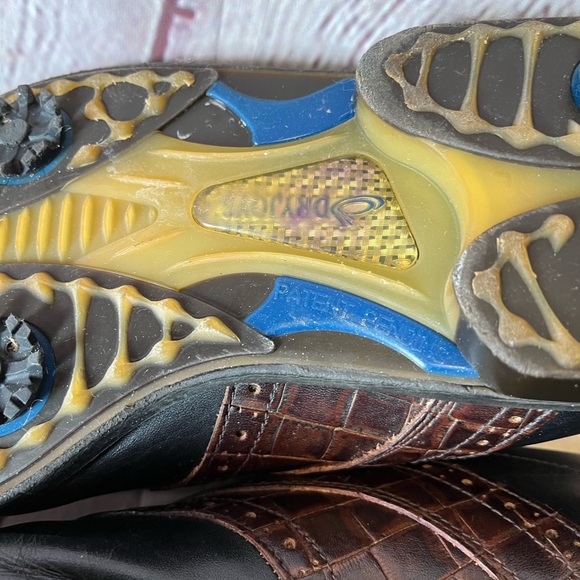 Foot-joy Dry Joy Men’s Golf shoes size 9M Optiflex 53494 pre-Owned VGUC - Picture 7 of 16